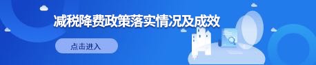 减税降费政策落实情况及成效