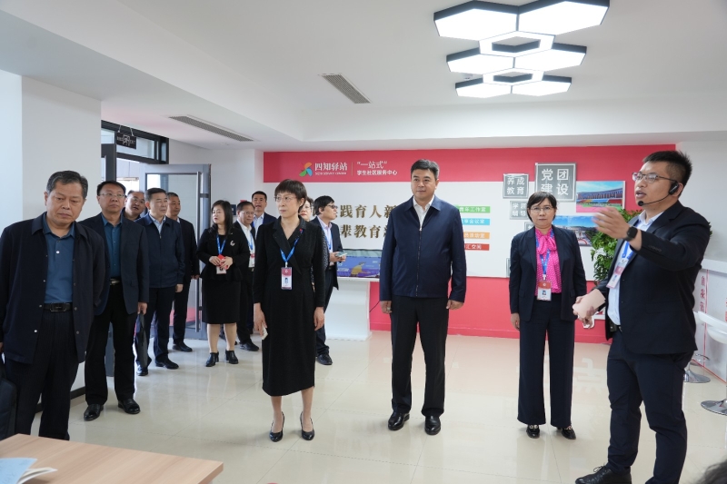 区委书记马志勇到齐鲁理工学院调研