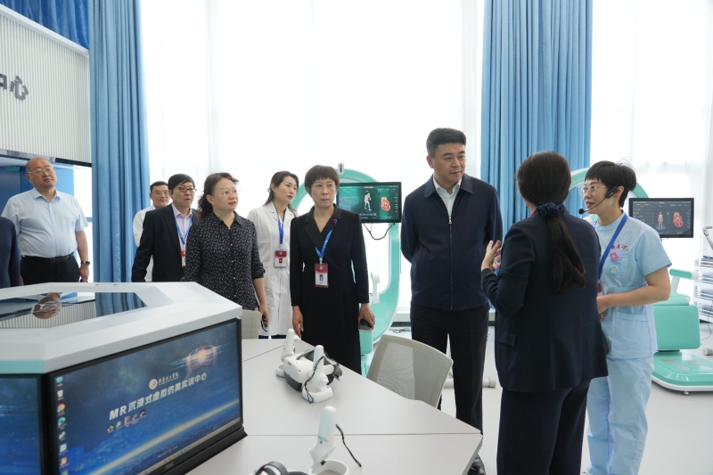 区委书记马志勇到齐鲁理工学院调研