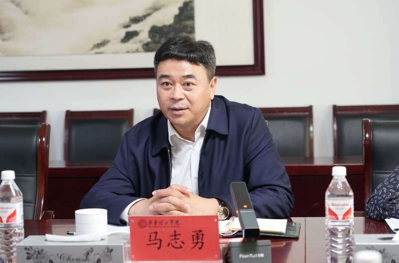 区委书记马志勇到齐鲁理工学院调研