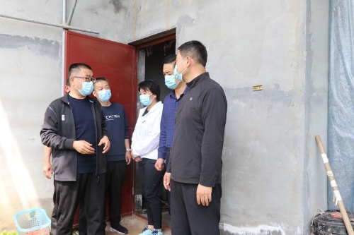副区长赵淑新到宁家埠街道检查督导小麦条锈病防控及设施农业大棚生产工作